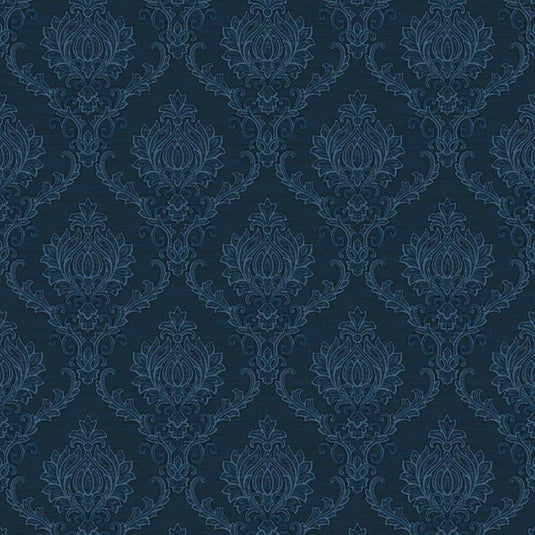Noordwand Noordwand Behang Topchic Ornaments marineblauw