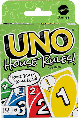 Mattel games uno huisregels