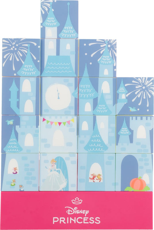 Paladone disney princess castle light – officieel gelicentieerde bouwbare lamp met 16 lichtblokken-