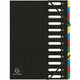 Map met 3 flappen en elastiek exacompta 55121e a4
