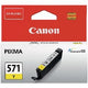 Inktcartridge canon cli-571y geel