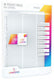 Gamegenic - sideloading 18-pocket pages 10 pcs pack white