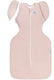 Love to dream ™ babyslaapzak swaddle up™ - inbakeren afbouwen - baby 6-9 maanden - 8.5-11 kg - all season - powder pink