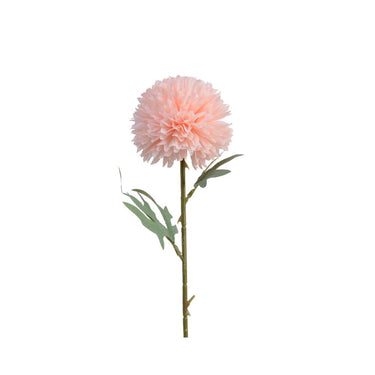Decoris kunstbloem dahlia h60cm zacht oranje