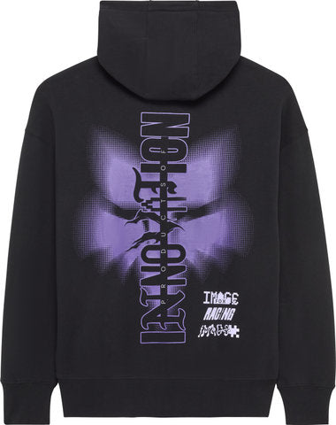 Afbeelding laden in galerijviewer, Fox head image phantom oversized fleece hoodie
