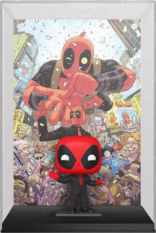 Funko pop comic cover: marvel - deadpool - pop