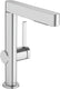 Hansgrohe finoris - wastafelkraan - met afvoerplug - 230mm - uittrekbare vuistdouche - 2 straalfuncties - chroom