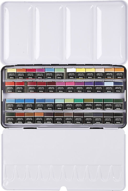 Creotime art aqua - watercolor (48 colors) (34245)