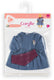 Corolle jeans jurk met sjaal kleine ontdekker - 30cm