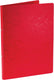 Bronyl ringmap | voor ft a4 | uit glanskarton | 2 ringen van 16 mm | rood