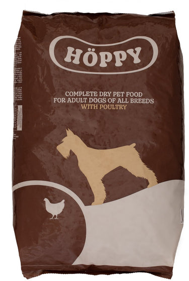 Höppy hondenvoer brokken met gevogelte, 10 kg