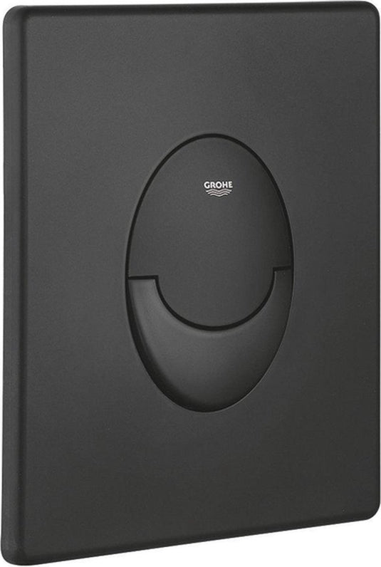 Grohe skate air bedieningsplaat dualflush 15.6x19.7cm verticaal phantom zwart