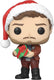 Funko guardians of the galaxy - marvel holiday special pop! heroes star-lord 9 cm verzamelfiguur - multicolours