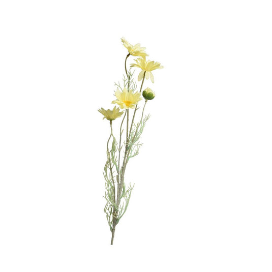 Decoris kunstbloem op steel madeliefje polyester 19x7x78cm