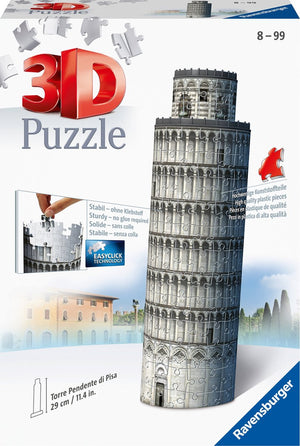 Ravensburger toren van pisa- 3d puzzel gebouw - 216 stukjes