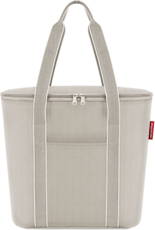 Reisenthel thermoshopper koeltas - 15l - herringbone zand