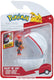 Jazwares pokémon - clip n go charcadet premier ball