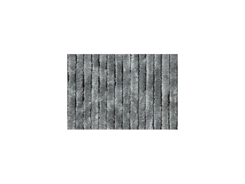 Afbeelding laden in galerijviewer, Wicotex kattenstaart deurgordijn 90x220 grijs 100% polypropyleen
