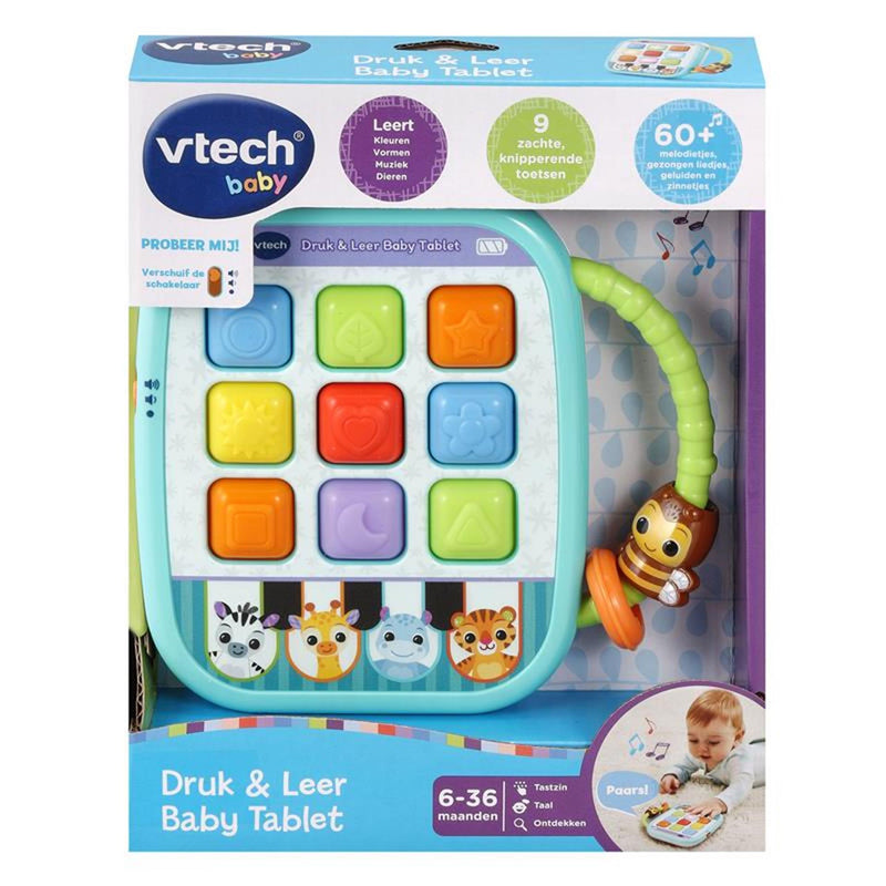 Afbeelding laden in galerijviewer, Vtech druk leer baby tablet
