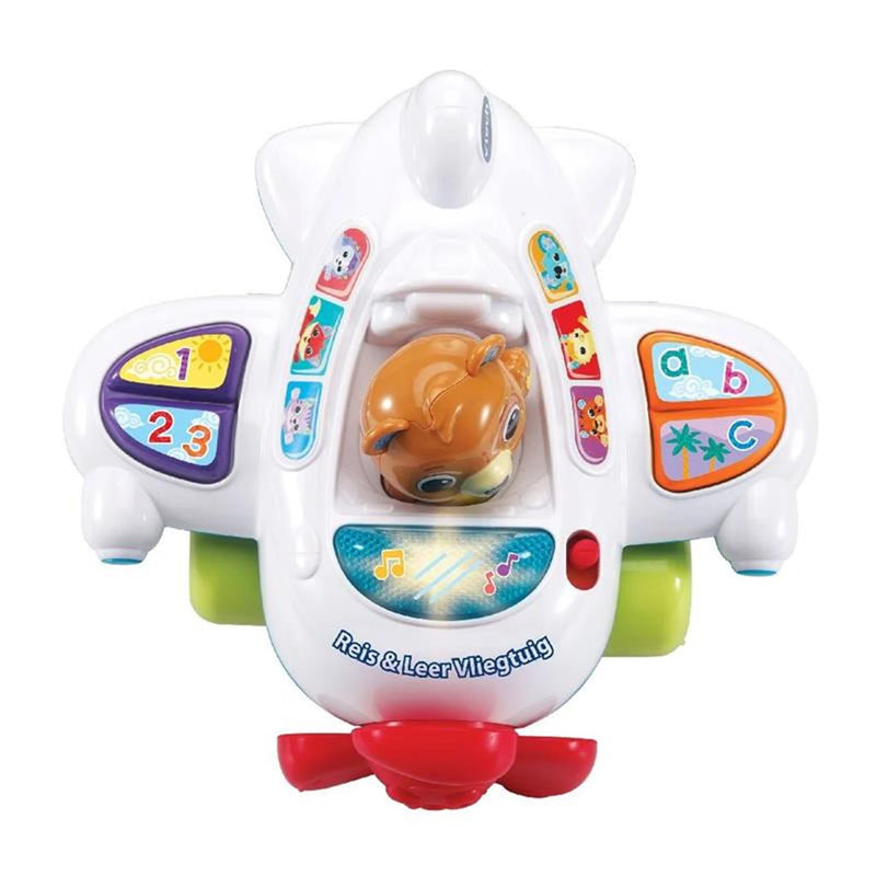 Afbeelding laden in galerijviewer, Vtech reis leer vliegtuig
