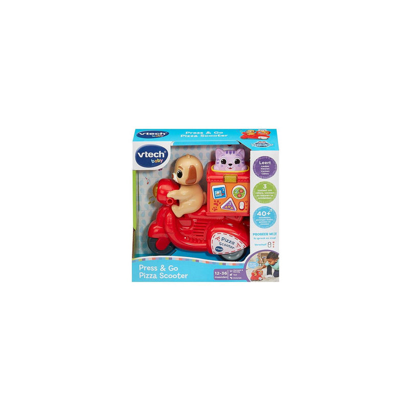 Afbeelding laden in galerijviewer, Vtech press go pizza scooter

