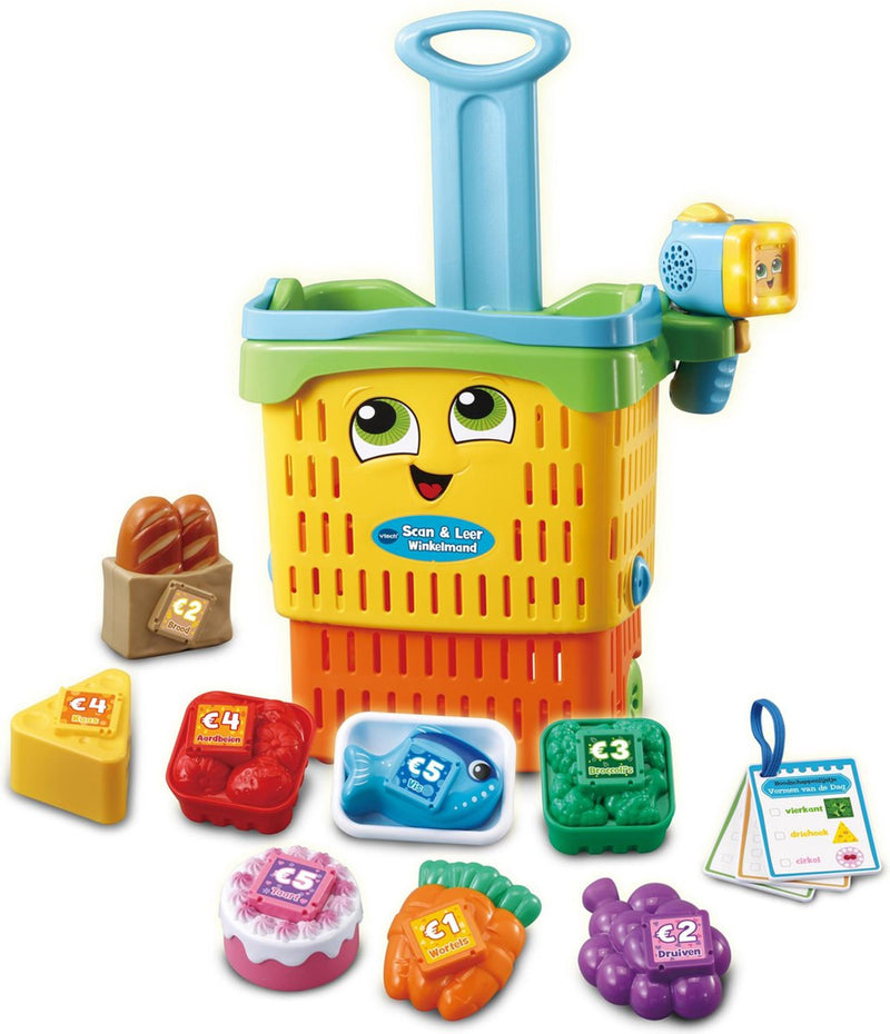 Afbeelding laden in galerijviewer, Vtech scan leer winkelmand
