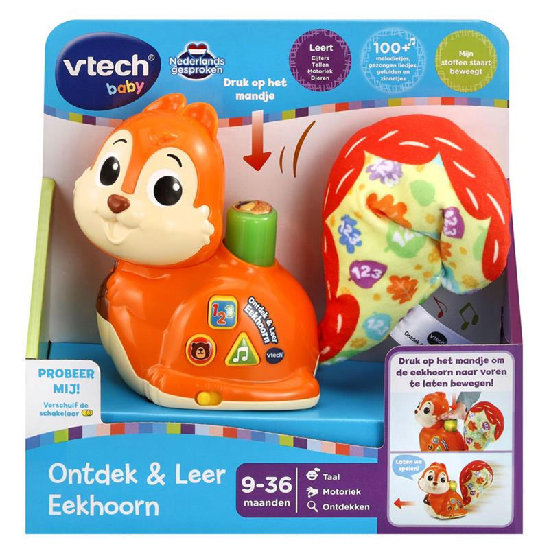 Afbeelding laden in galerijviewer, VTech Baby Ontdek Leer Eekhoorn
