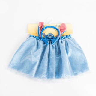 Afbeelding laden in galerijviewer, Disney stitch verkleedset - jurk tutu oortjes - 's lilo stitch
