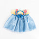 Disney stitch verkleedset - jurk tutu oortjes - 's lilo stitch