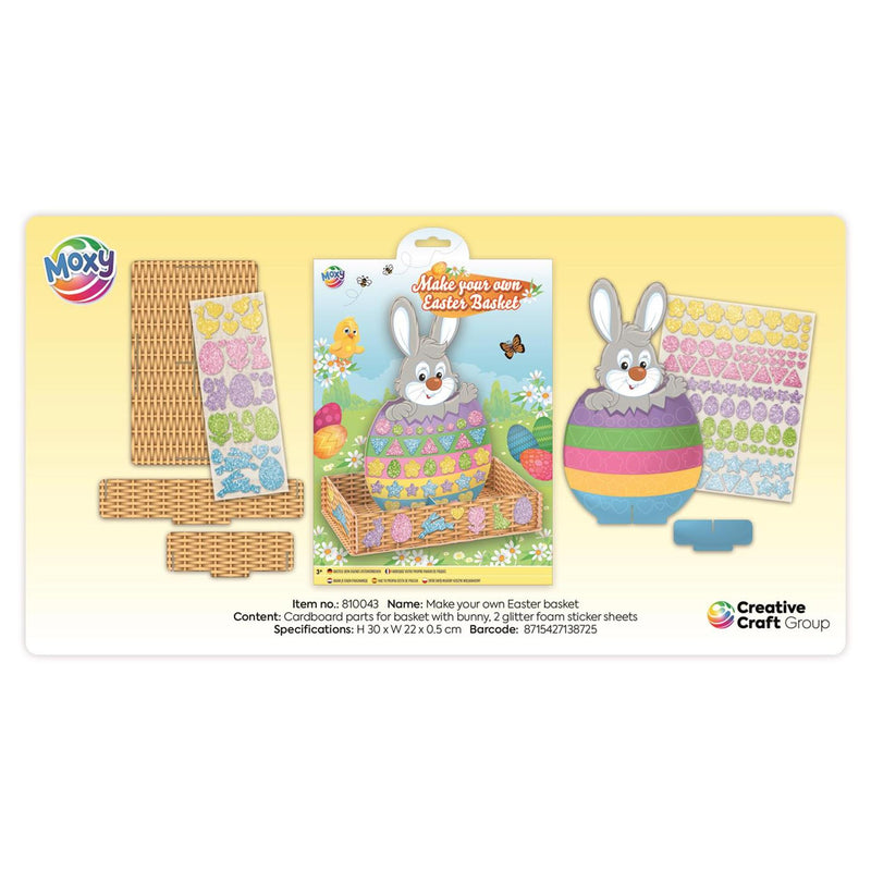 Afbeelding laden in galerijviewer, Moxy pasen diy basket 20x12cm
