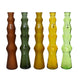 Decoris vaas recycled glas ã˜7x32cm