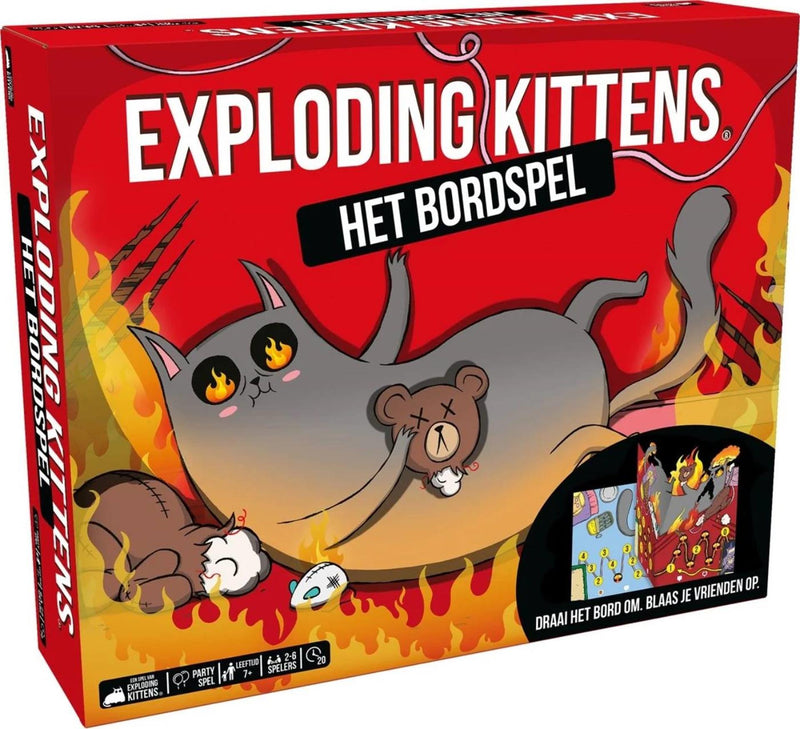 Afbeelding laden in galerijviewer, Asmodee exploding kittens het bordspel - partyspel - vanaf 7 jaar - 2-6 spelers - humor gegarandeerd
