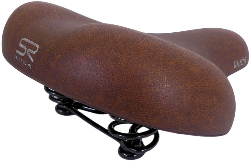 Afbeelding laden in galerijviewer, Gazelle fietszadel selle royal witch - bruin

