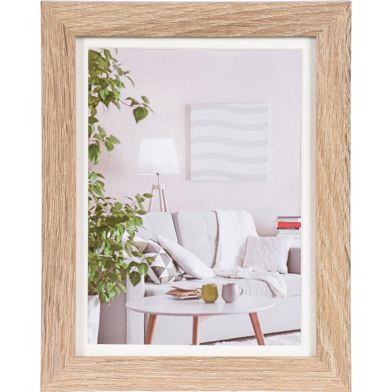 Afbeelding laden in galerijviewer, Henzo fotolijst modern 15x20cm midden bruin
