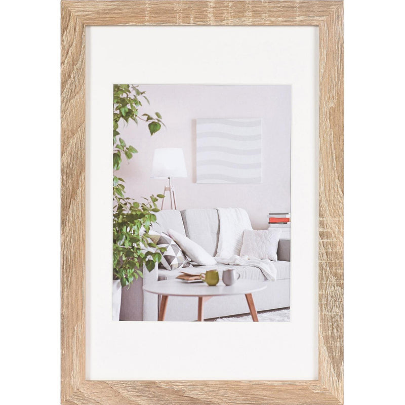 Afbeelding laden in galerijviewer, Henzo fotolijst modern 20x30cm midden bruin
