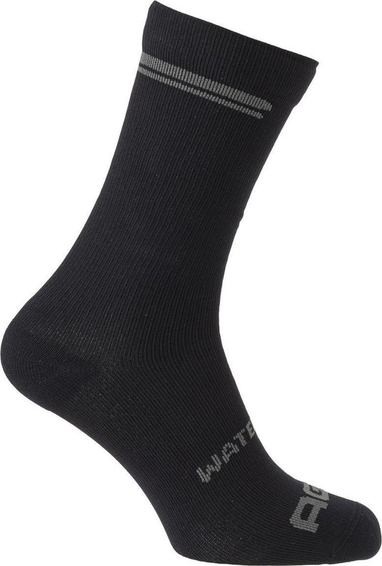 Agu waterproof fietssokken essential - zwart - m