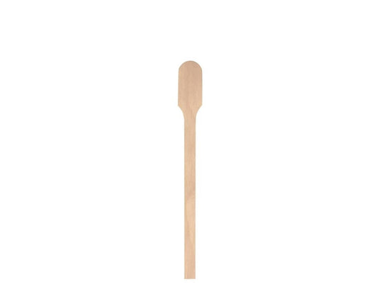 Papstar 100 roerstaafjes hout pure 13cm