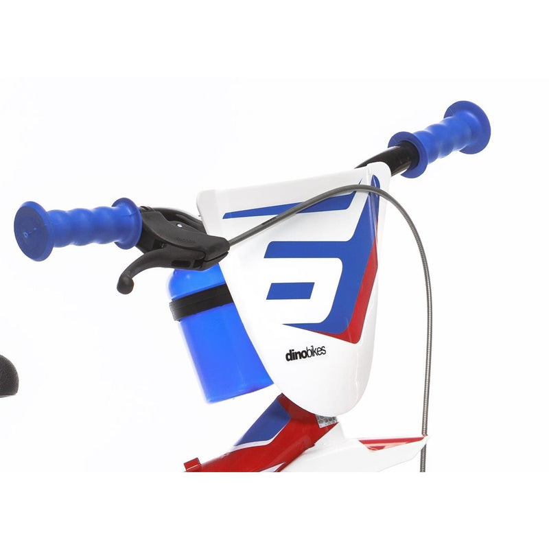 Afbeelding laden in galerijviewer, Dino bikes dino jongensfiets r1 12 inch met knijprem rood blauw

