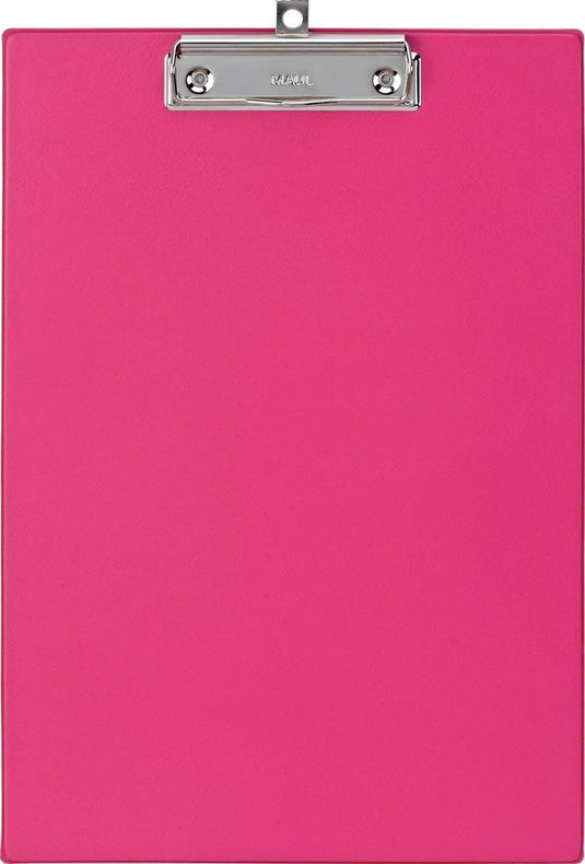 Maul klembord a4 staand pvc neon roze