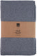 Arti casa tafelkleed 150x240 cm - tafelkleed - tafelkleed materiaal mix polyester katoen - tafelkleed voor eettafel - effen design - donkergrijs