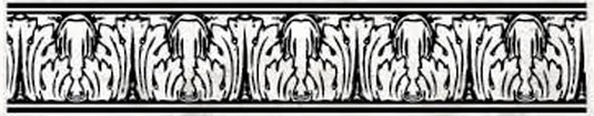 Merkloos prima marketing • roller stamp 5cm acanthus