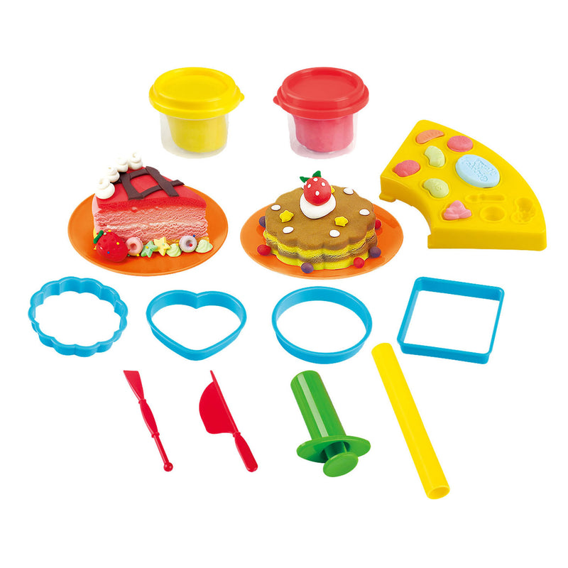 Afbeelding laden in galerijviewer, Playgo kleiset gebakjes - 2 kleipotjes
