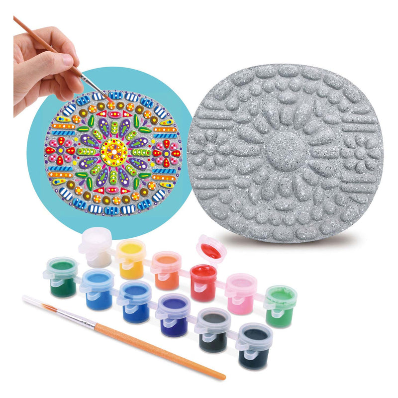 Afbeelding laden in galerijviewer, Playgo verf je eigen cementen stepping stone - 14dlg.
