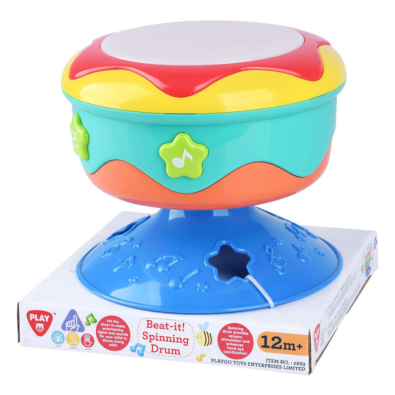 Afbeelding laden in galerijviewer, Playgo beat it draaiende trommel
