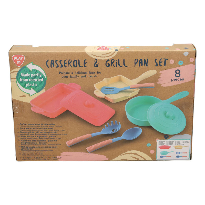 Afbeelding laden in galerijviewer, Playgo braadpan en grillpan speelset - 8dlg.

