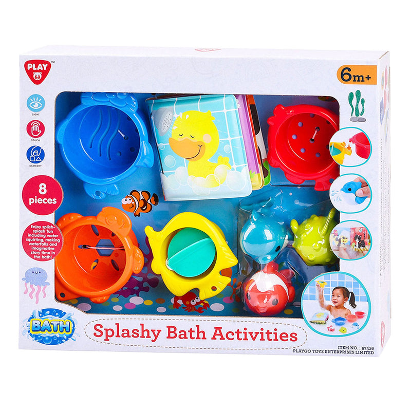 Afbeelding laden in galerijviewer, Playgo splashy badspeelgoed - 8dlg.
