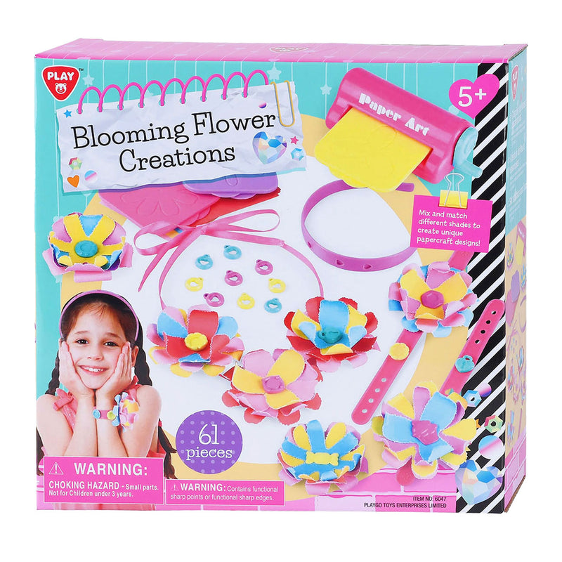 Afbeelding laden in galerijviewer, Play Maak je Eigen Bloemen Creaties Knutselset, 61dlg.
