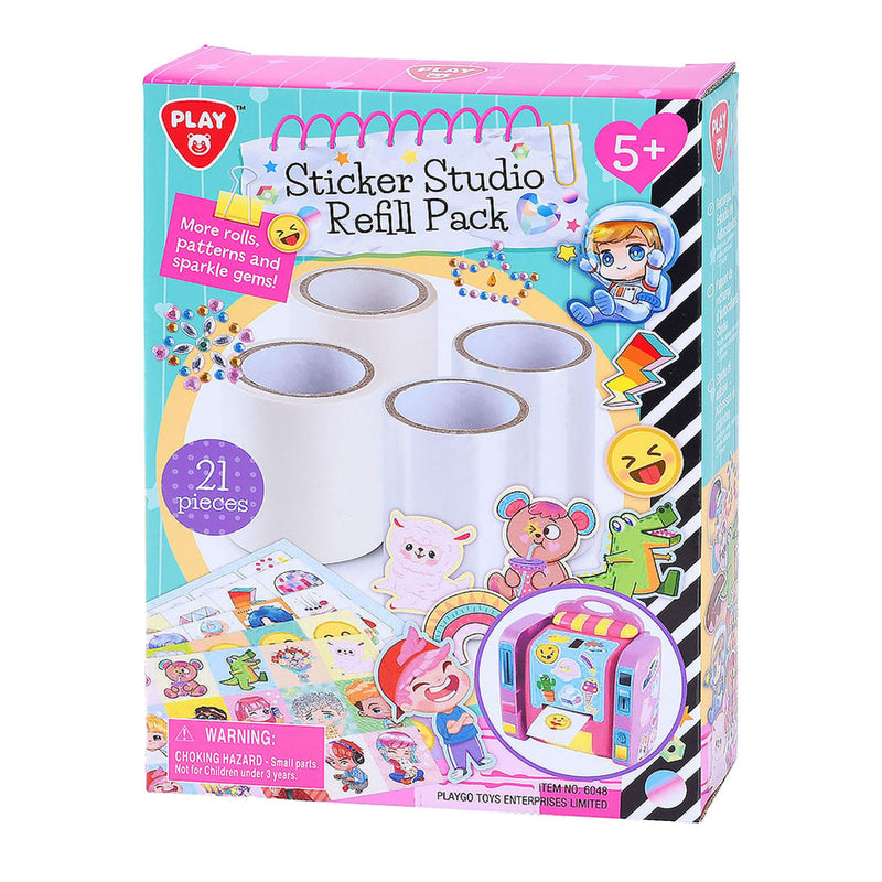 Afbeelding laden in galerijviewer, Playgo stickerstudio sticker navulling - 21st.
