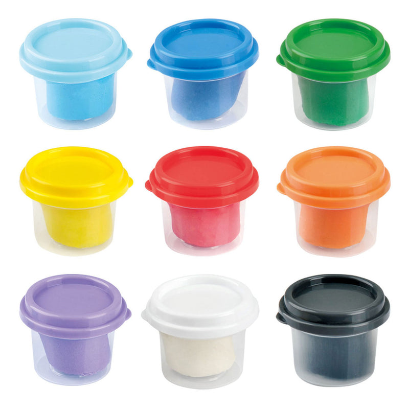 Afbeelding laden in galerijviewer, Playgo kleiset 9 kleuren - 9x56gram
