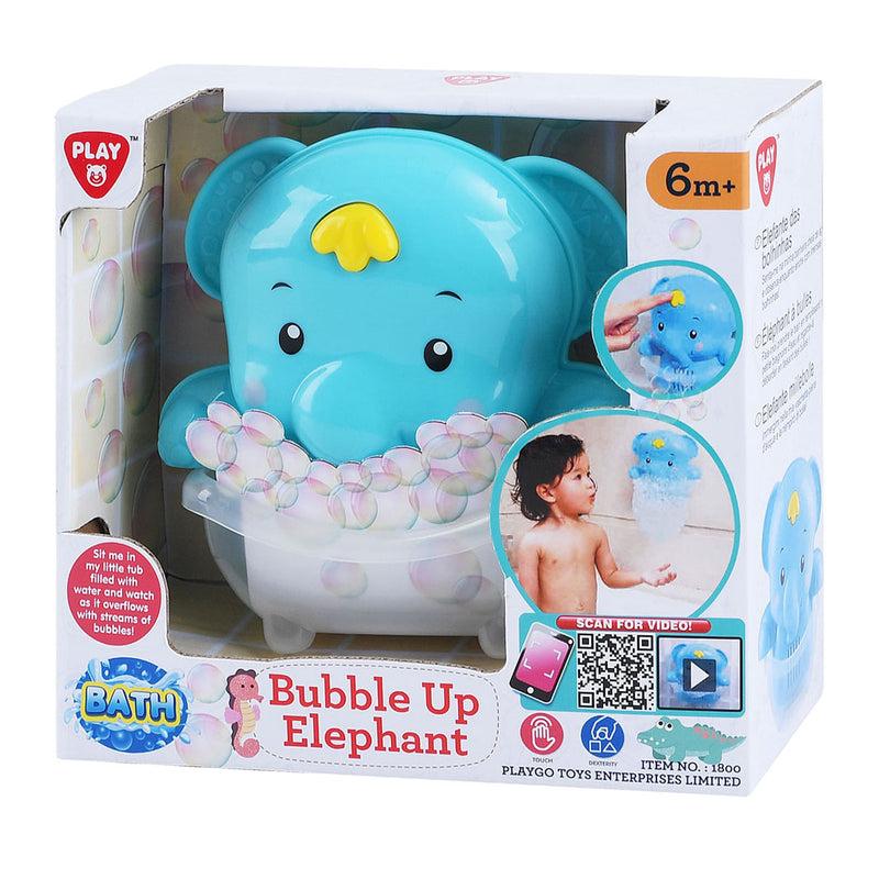 Afbeelding laden in galerijviewer, Playgo play badspeelgoed olifant bubbels badplezier multikleuren.
